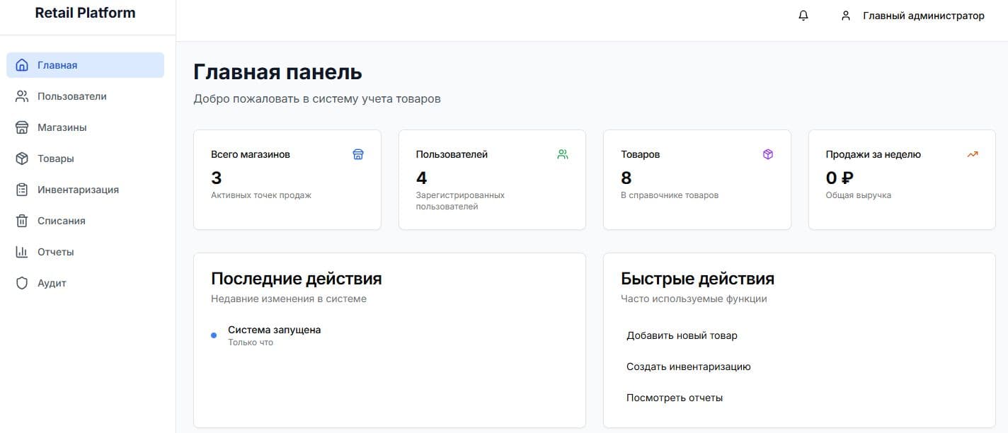 Retail Platform
