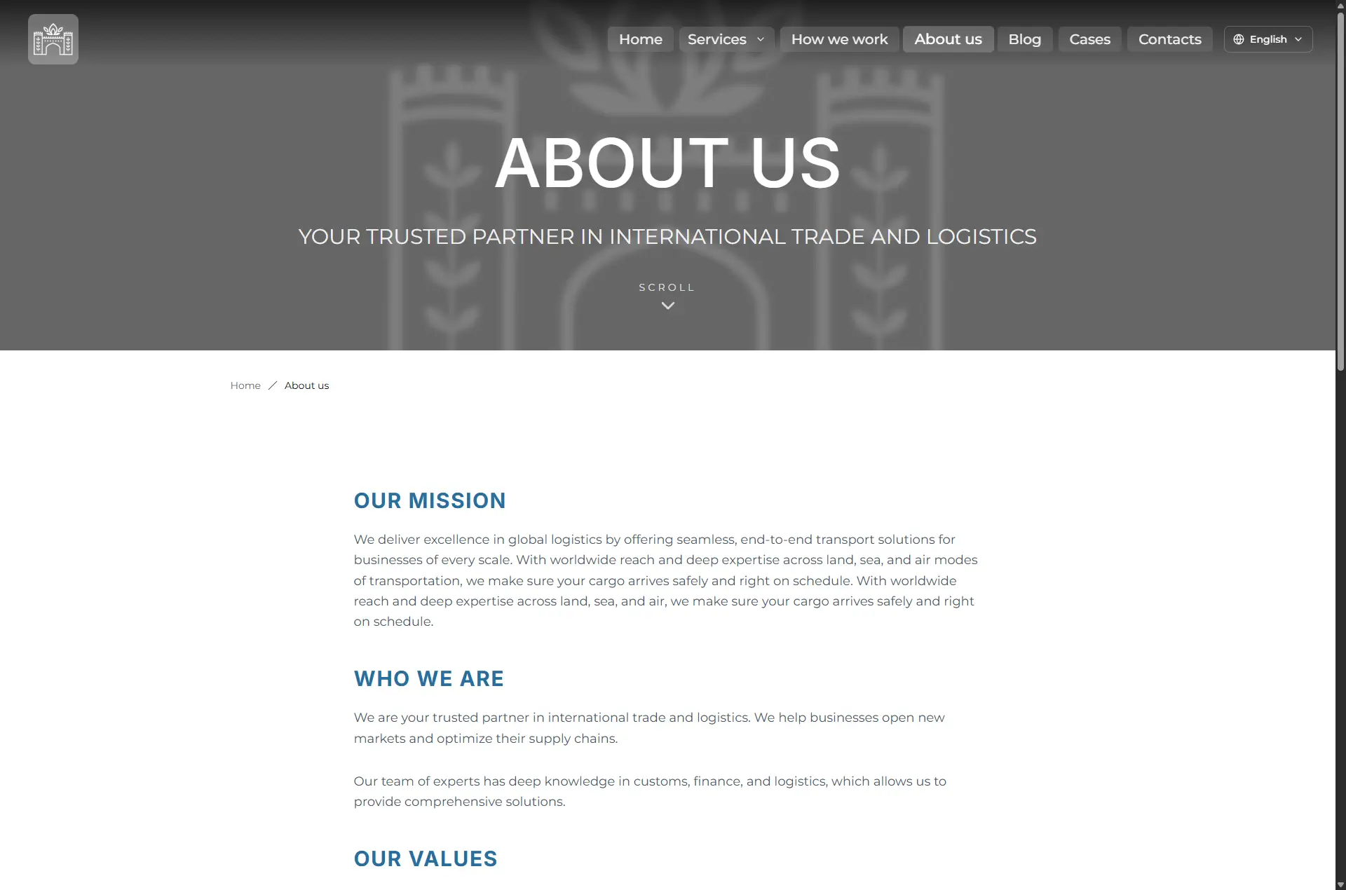 CG-Trading - Международная торговля и логистика - скриншот 4